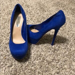Steve Madden royal blue pumps/heels